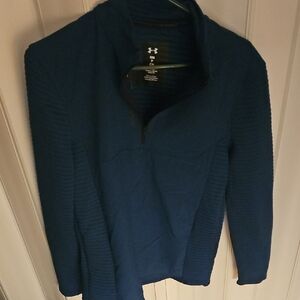 Under Armour Women's Navy Cowl Neck Sweater